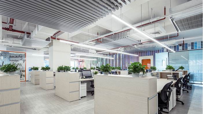 员工惊喜、老板满意，这样的江门办公楼室内装修你学会了吗？