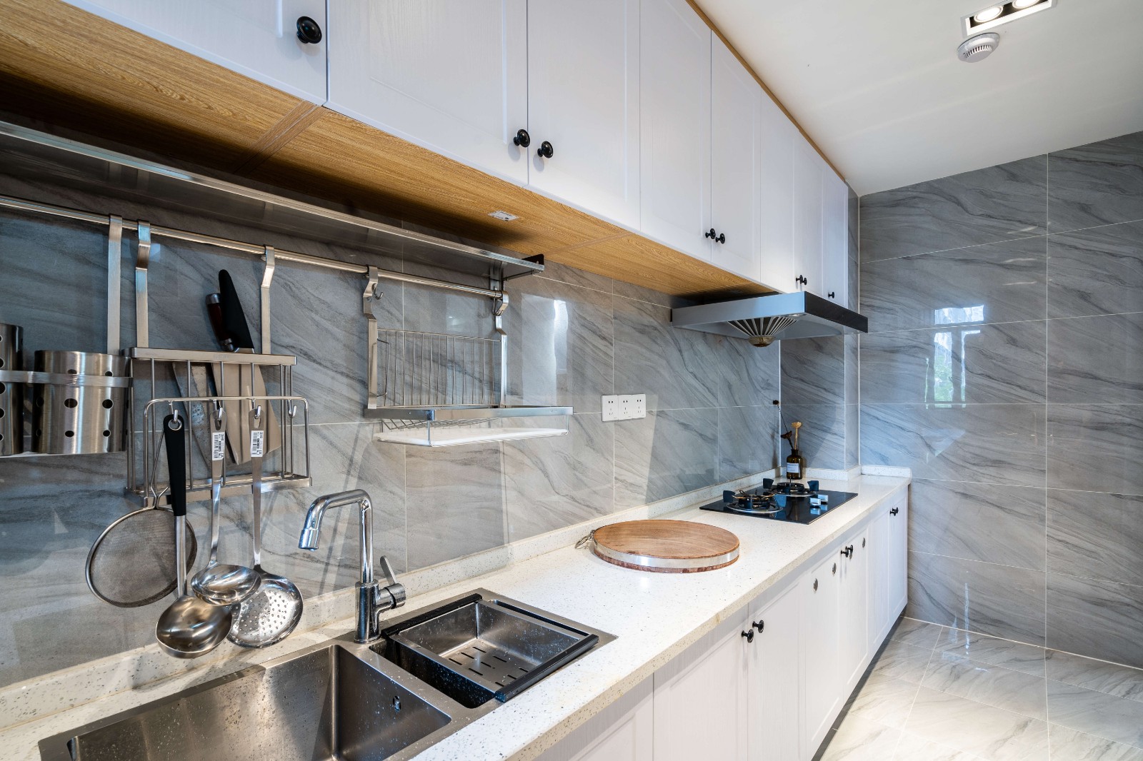 北欧风格家装设计室内装修效果图-厨房