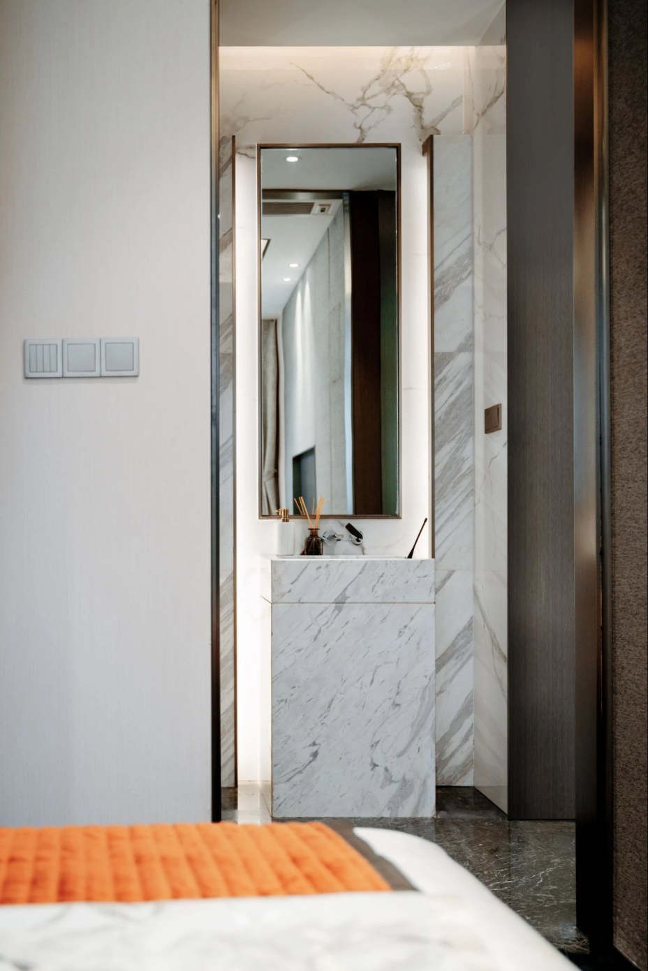 新中式风格室内家装案例效果图-卫生间